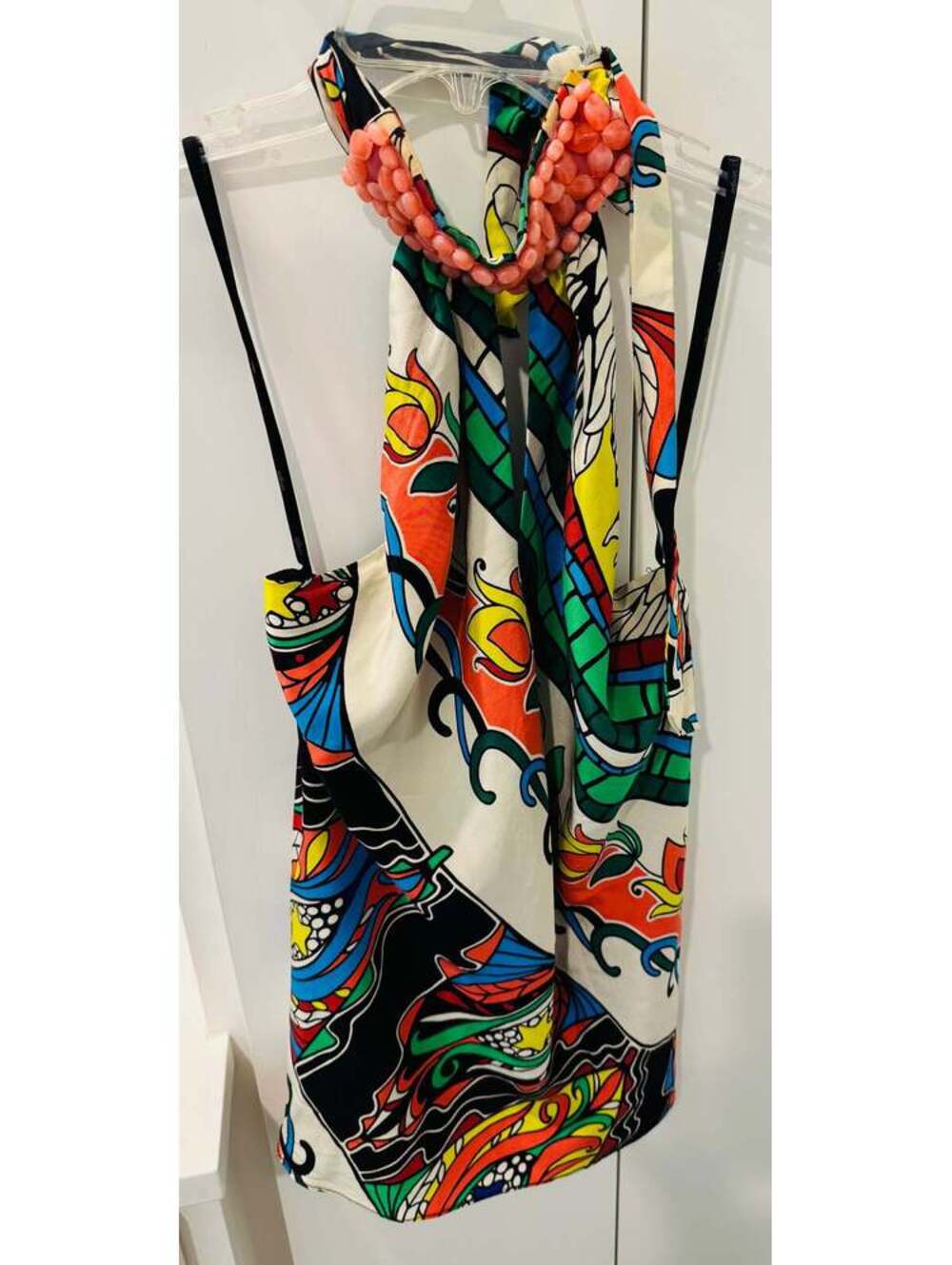 Single Abstract Patterned Blouse - Picture 2 of 2